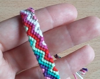 Brilliant Brazilian "Zig - Zag" bracelet
