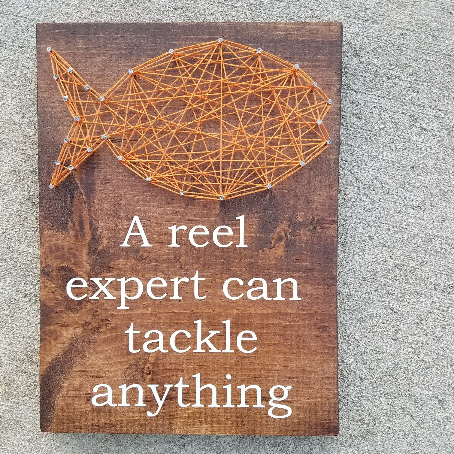 Made to Order String Art State Sign