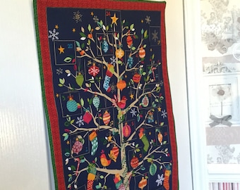 Reusable Fabric Advent Calendar ~ Christmas Tree