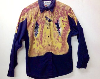 WRANGLER Wild print Mens button down shirt