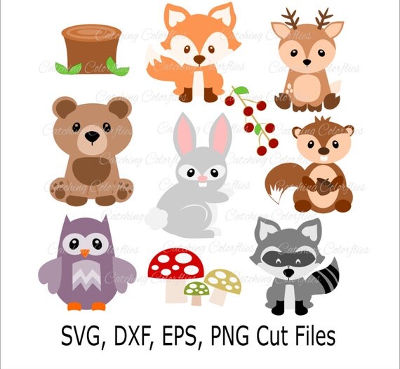 Download Woodland Animal SVG Cut Files Baby Forest by ...