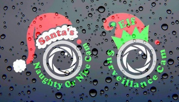 Download Santa Naughty or Nice Cam Elf Surveillance Cam-SVG-Cut File