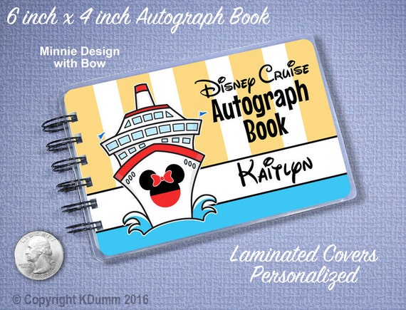 disney cruise autograph book