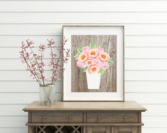 Wood Wall Art, printable art, rustic elegance, home decor, wall art, wall decor, printable, art prints, rustic chic, rustic chic decor, art