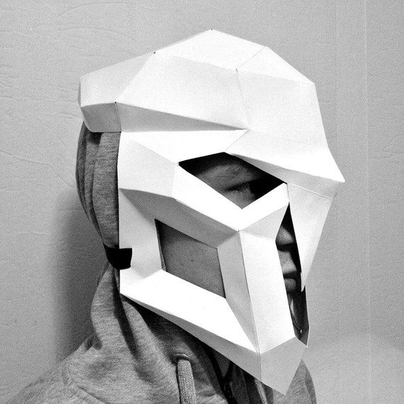 Reaper Mask Overwatch Cosplay DIY Paper Papercraft Downloads