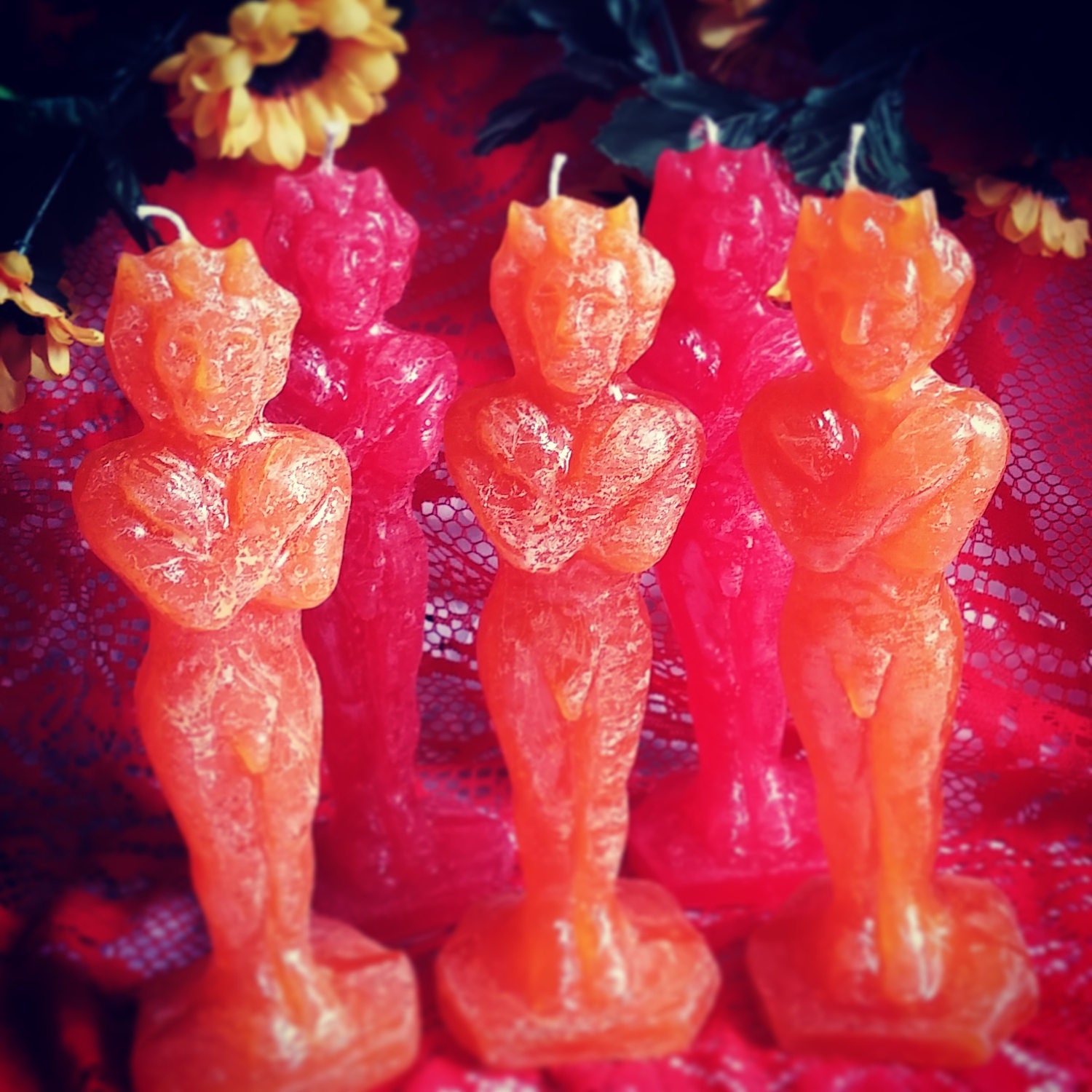 Devil Candles 16 Colors Essential Oils