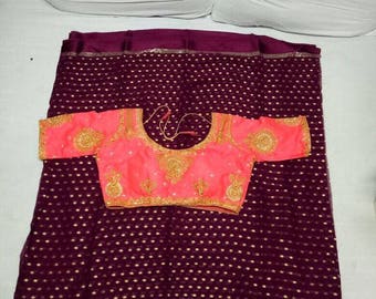 Saree blouse | Etsy