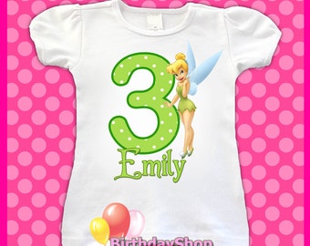 tinkerbell birthday shirts