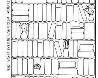 Books I've Read Tracker, Erin Condren Sticker, Happy Planner Sticker, Bullet Journal Sticker