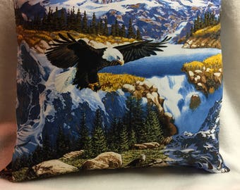 Soaring Eagle, Pillow 16 x 16 (#015)