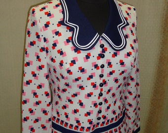 dress retro vintage 1960s-1970s