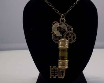 Steampunk Key with inclinometer