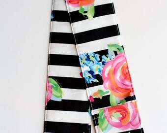DSLR Camera Strap Cover with lens cap pocket and padding included - Rose