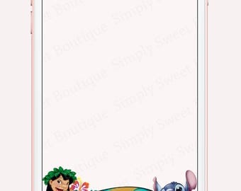 Lilo & Stitch snapchat geofilter, kids birthday party, snapchat, geofilter, lilo and stitch, childrens snapchat filters