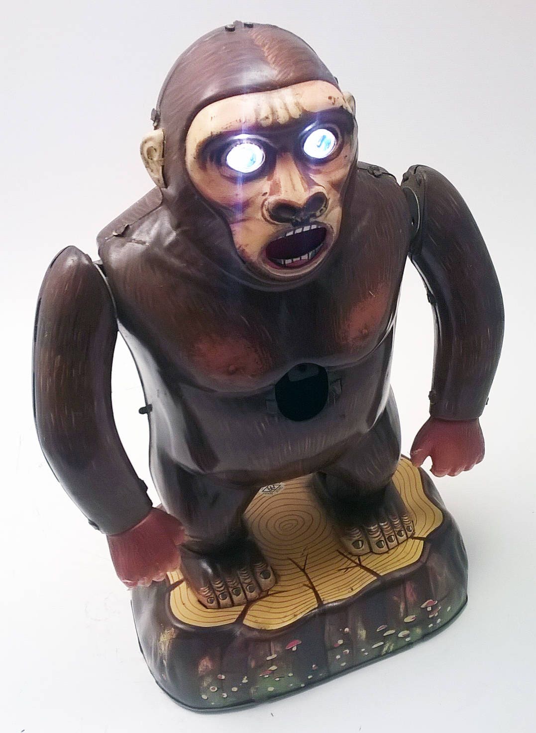 Vintage MODERN TOYS King Kong Tin Toy Lithograph Target