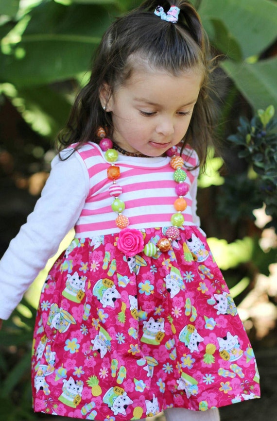 Girls Dress Baby Dress Hawaiian Dress First by BigIslandKidz