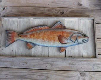 Wooden Fish Wall Art wooden fish decor | etsy Wooden Fish Wall Art wooden fish decor | etsy
