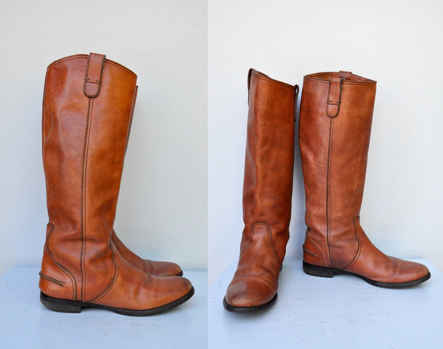 Vintage Equestrian Boots 36