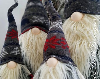 Swedish Tomte Scandinavian Gnome Santa Elf Nordic Nisse decoration DaVinciDollDesigns Christmas Collection©