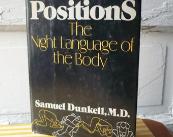 Vintage Sleep Positions The Night Language of the Body 1977 Samuel Dunkell