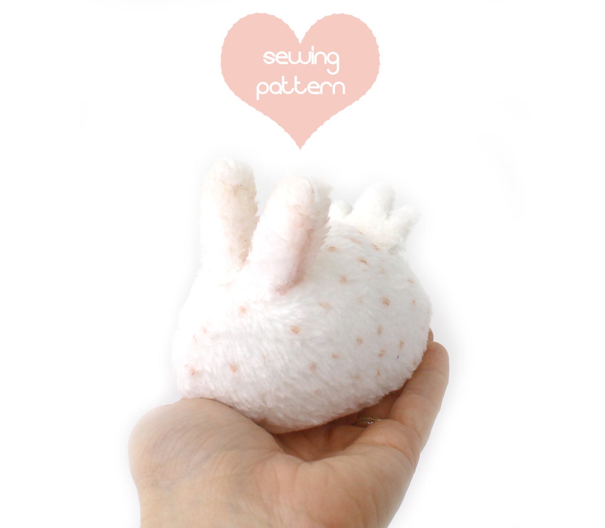 strawberry milk sea slug plush