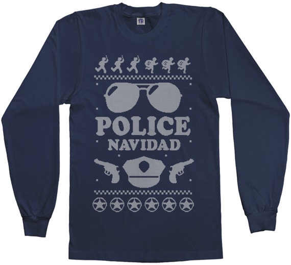 police navidad shirt