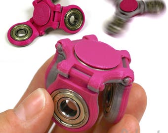 gogofidget FLEXX 2-Tone Folding Fidget Spinner STEEL Center Bearing and Cap Set - Cheap SHIPPING!