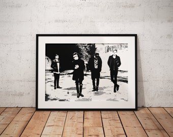 THE 1975 (band) // B&W era - A4 size Digital Print