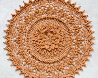Crochet doily pattern ALYA, Instant download