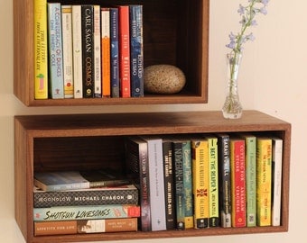 Hanging Book Shelves hanging bookshelf | etsy Hanging Book Shelves hanging bookshelf | etsy