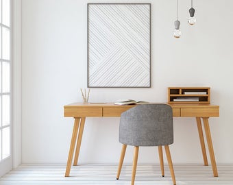 Geometric poster, abstract art, geometric wall art, wall art, geometric art, geometric art print, modern wall art, grey and white, line