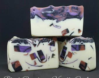 Black Raspberry Confetti Handcrafted Soap