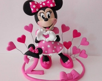 cake topper cake decor Minnie Mouse ,topolina