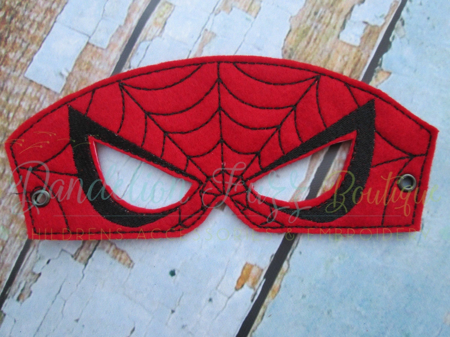 Spiderman Inspired Felt Mask, Spiderman Inspired Dress Up and Party Favor Mask, Pretend Play, Spiderman Party, Spiderman Gift, Present