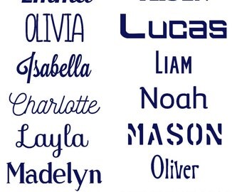 Vinyl Name Decal_Personalized Name Sticker_Childrens Name Sticker