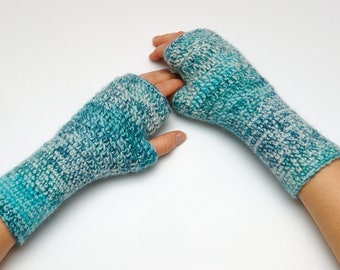 Crochet Gloves Fingerless Gloves Arm Warmers Wrist warmers Hand warmers Womens Gloves Girlfriend Gift for Wife Gift Winter Gloves for women