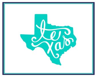 Texas Decal - Texas State Decal - Texas Car Decal - Texas Laptop Decal - Texas Yeti Decal - Texas Sticker - Window Decal - Yeti Decal