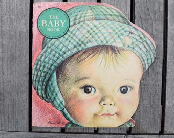 Vintage 1970 The Baby Book by Eloise Wilkin Golden Press Golden Shape Book Paperback Children's Book