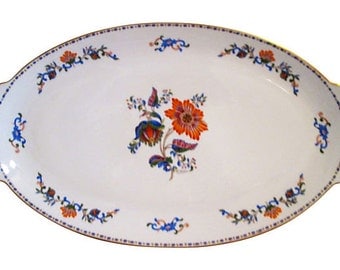 Limoges Floral Serving Platter