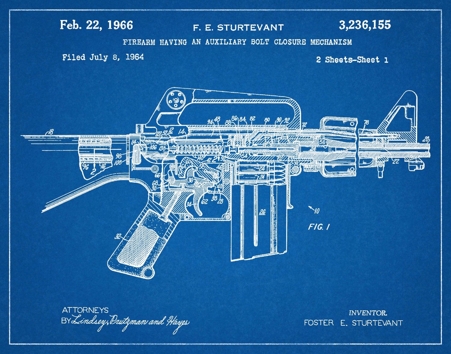 Ar 15 схема