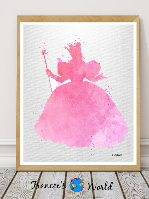 Glinda the Good Witch Gift Print Wizard of Oz Watercolor print