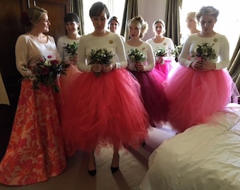 Adults tutu skirt, bridesmaid tutu skirt, ballet tutu, tutu skirt, wedding tutu, tutu dress, prom tutu skirt, tulle skirt
