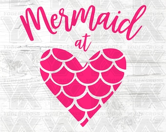 Free Free 203 Mermaid At Heart Svg Free SVG PNG EPS DXF File