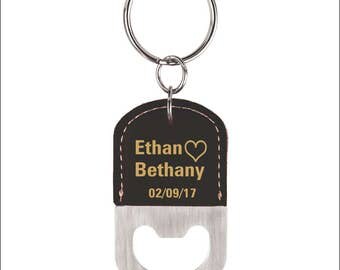 Personalized Key chain for the Couple, His and Hers Custom Key chain, Personalized Names Key fobs, Engagement Gift, Anniversary Gift, LKC006