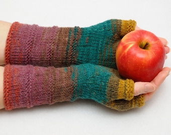 Womens gift for women Knit gloves Fingerless gloves fingerless Mittens Arm Warmers Wrist warmers Girlfriend Gift for Her Winter gloves