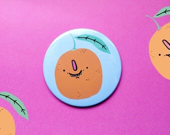 Orange : You are my Main Squeeze Pocket Mirror 76 cm