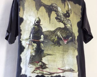 frank frazetta death dealer t shirt