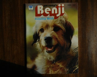 Benji Coloring Book ~ 1978 ~ New