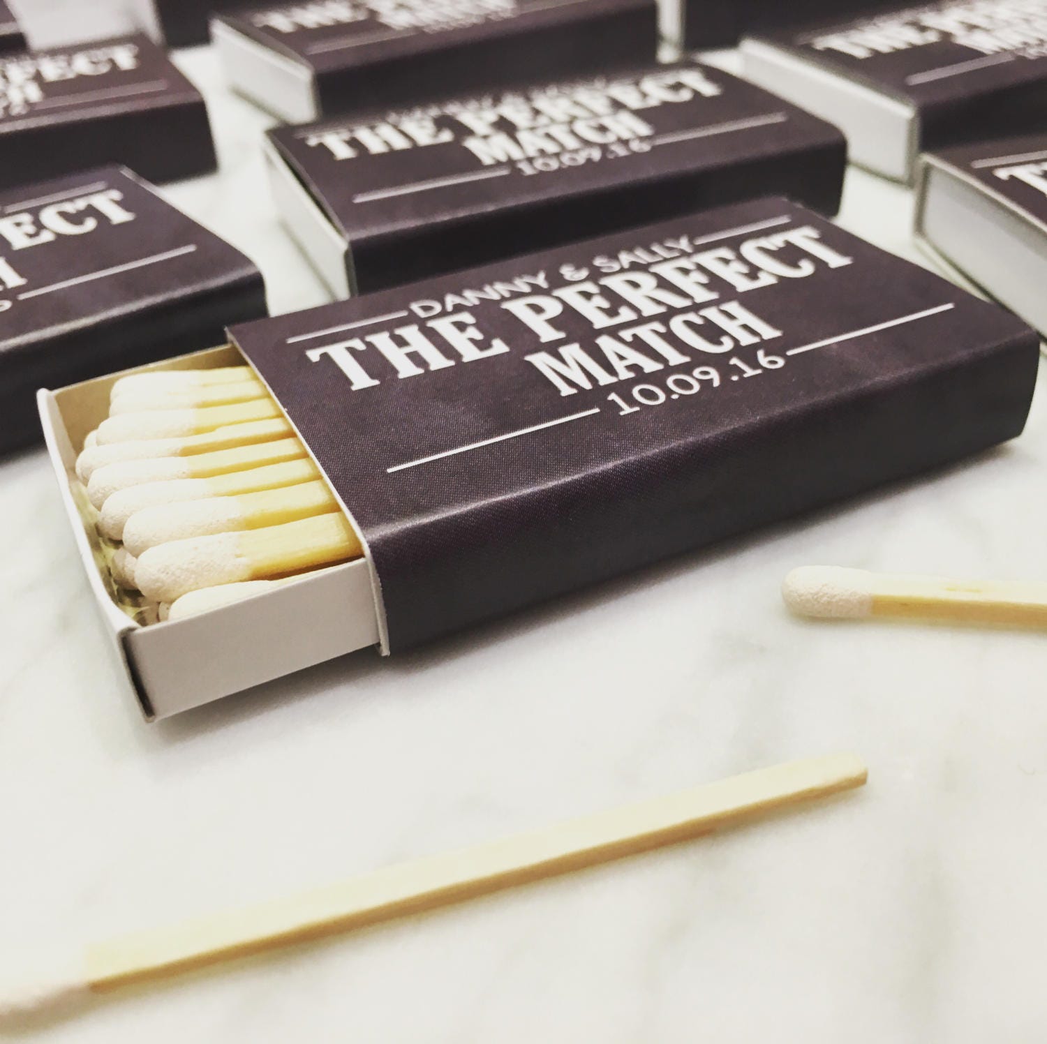 Wedding Personalized Matchbooks personalized matches etsy stickers for matchboxes personalised wedding match box labels sticker sparkler send off favor