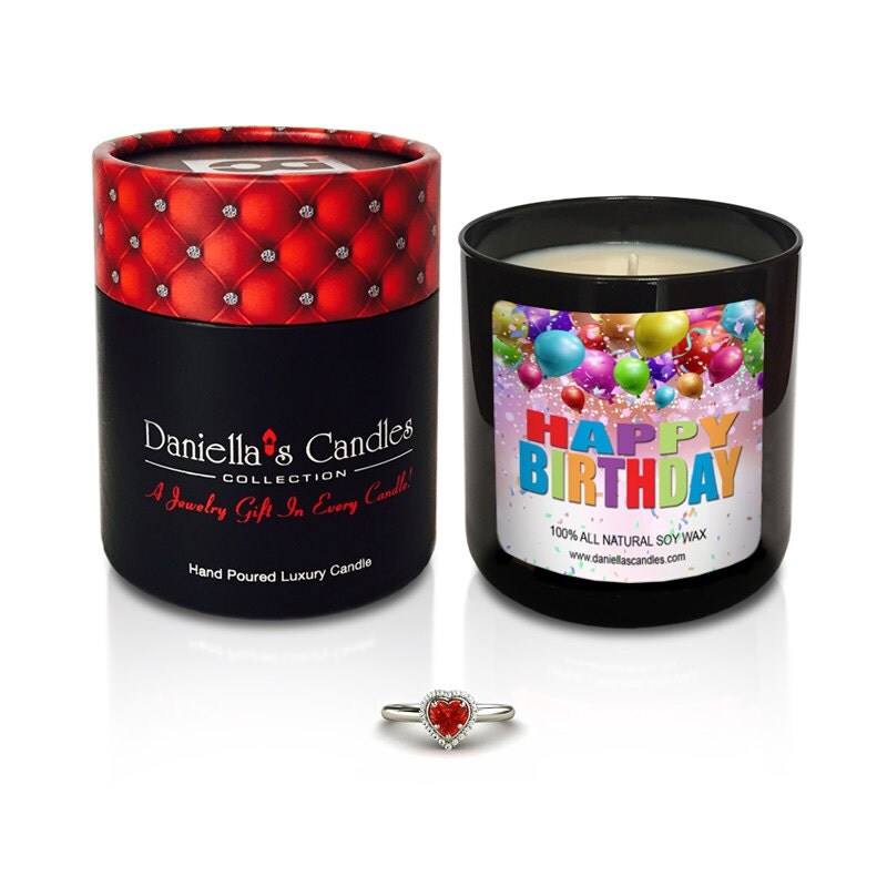 Happy Birthday Jewelry Surprise Candle Save 10 with coupon
